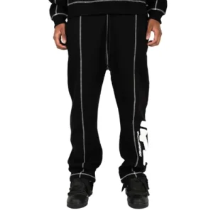 Black Nofs NFS Printed Jogger