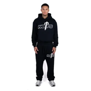 Black Nofs X Trapstar Hoodie