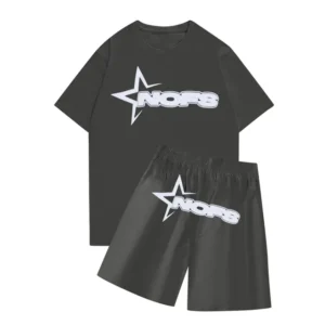 Nofs Summer T Shirt With Short – Charcoal Grey