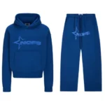 Tone in Tone Blue Nofs Tracksuit