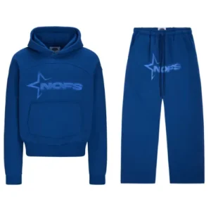 Tone in Tone Blue Nofs Tracksuit